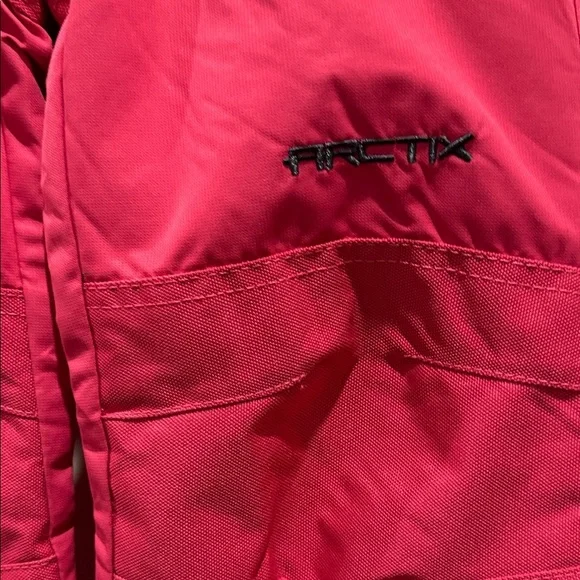 Arctix Kids Dark Pink Snow Pants - Picture 6 of 10